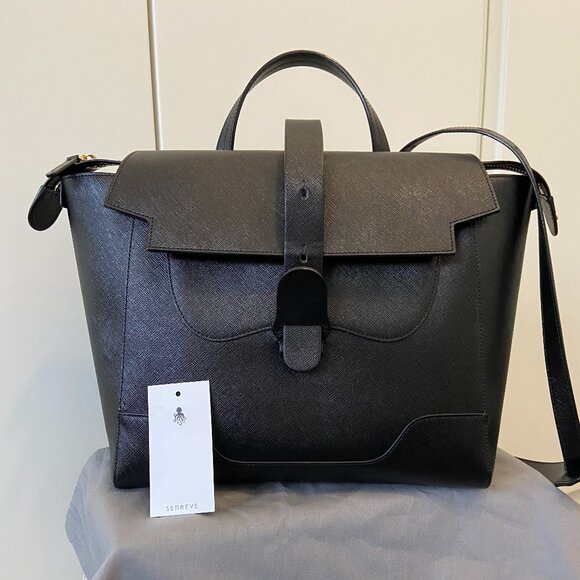 Senreve Large Maestra Bag in Black - Picture 1 of 16